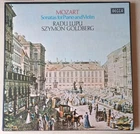 MOZART Radu Lupu Szymon Goldberg Sonatas for Piano & Violin DECCA UK 13BB207/212