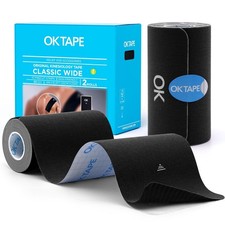 OK TAPE Extra Wide Kinesiology Tape, Precut Strips, Elastic Physical Therapy ...