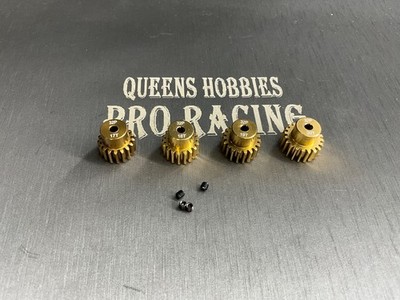 32P Mod .8 17T - 20T Pinion Gear 3.175mm 1/8'' For Traxxas Rustler 4x4 Spur Gear