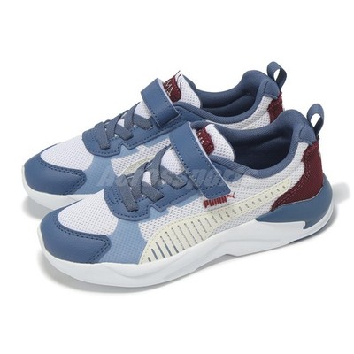Puma X-Ray 3 LT Mid 90S ASPlus PS White Blue Red Kids Preschool Casual 402934-01