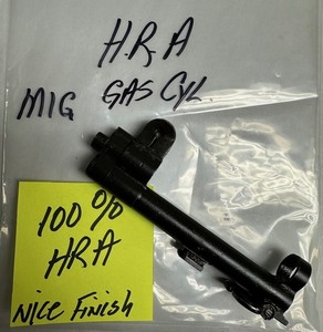 US GI  WWII GARAND "H.R.A." GAS CYLINDER COMPLETE ASSEMBLY.