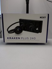 NZXT - Kraken Plus 240mm Radiator CPU Liquid Cooler 2 x 120mm F120P Fans READ 