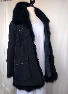 Kuschelige Winter-Jacke Parka Lubert de Cologne Gr. M / L mit Echt Pelz