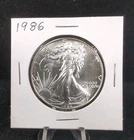 US Mint 1986 Uncirculated American Eagle 1oz Silver .999 Fine 7006
