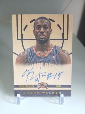 Kemba Walker Rookie on-card Auto 2012-13 Panini Threads