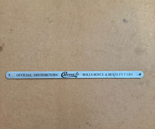 Caffyns Eastbourne Rolls Royce Bentley Car Dealer Door Sill Strip Badge Emblem