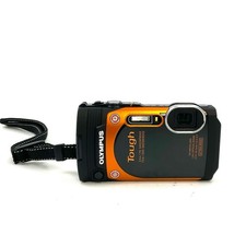 OLYMPUS STYLUS TG-860 Tough Orange Compact Digital Camera Tested Japan
