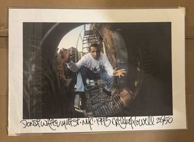 Ricky Powell Dondi Mott Street NYC Limited Edition Signed Numbered Print 9x13