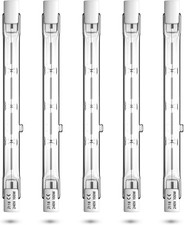 Bonlux R7s Halogen Bulb 118mm 100W Dimmable - Linear 5 Count (Pack of 1) 