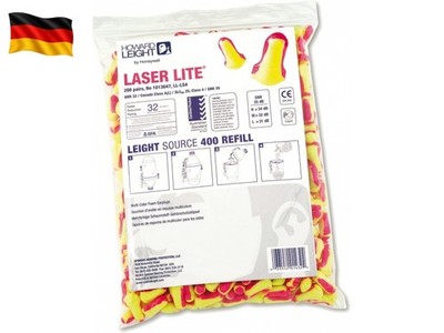 Howard Leight by Honeywell Laser-Lite Einweg-Ohrstöpsel, Nachfüllpack, SNR 35, 2