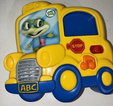 Leap Frog Fridge Phonics Magnetic Alphabet ABC SCHOOL BUS No Letters. Works