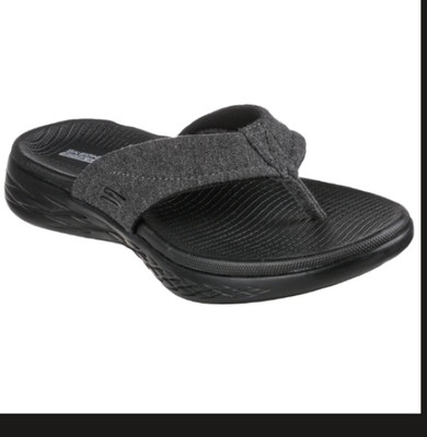 Skechers Women's On-The-go Flip-Flop-Grey, Size 8