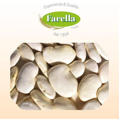FARELLA Fagioli Corona, prodotto di alta qualità, legumi secchi (3kg, 5kg)