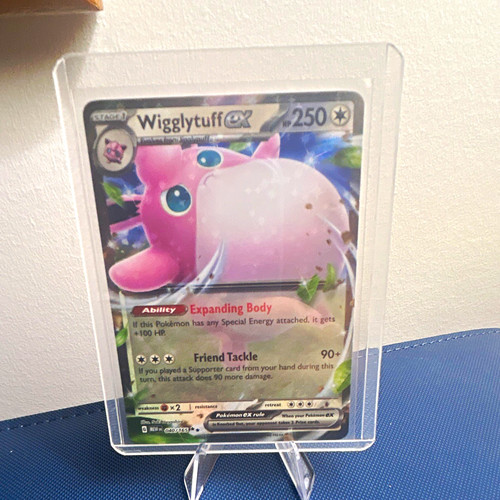 Pokemon TCG Wigglytuff ex 040/165 SV 151 English Double Rare Holo (NM)