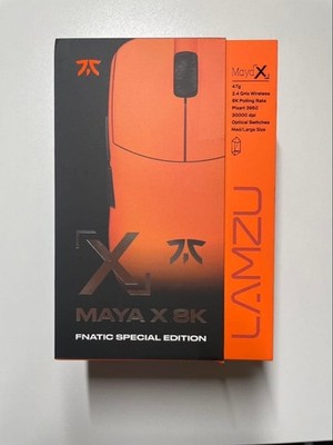 FnaticGear Lamzu MAYA X 8K FNATIC SPECIAL EDITION 8000Hz Gaming Maus MS0005-002
