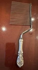 REED & BARTON FRANCIS I 1st STERLING SILVER HANDLE ANGEL FOOD CAKE FORK KNIFE