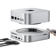Mac mini M4 Dock  Hub with 8TB NVMe SSD Enclosure, 4K 60Hz HDMI, 2x10Gbps US...