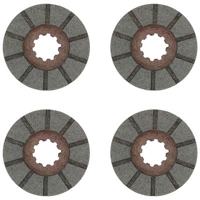 Qty 4: Bonded Brake Disc Fits John Deere Replaces AM852T