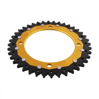 Kettenrad Alu Gold 40-ZäHne 520-Teilung FüR Yamaha XTZ 660 H Tenere 1991-1998