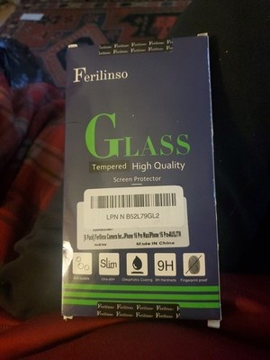 6 Pack Ferlinso Tempered Glass Screen Protector iPhone 16 Ultra Slim 