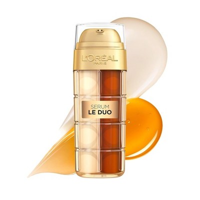 L'Oreal Paris Age Perfect Serum Le Duo, Brightening & Anti-Aging Serum with