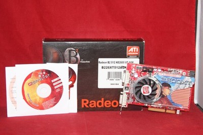 VisionTek ATI Radeon HD 2600 XT, 512MB 128BIT GDDR3. AGP Graphics Card
