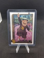 2025 Topps Series 1 Celebration Swinging Friar Mascot #M-20 San Diego Padres