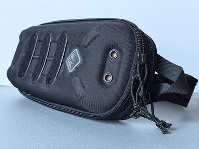Hazard 4 Bandoleer Mini Shell Sling Pack Black EDC Hard Shell | eBay