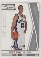 2010-11 Prestige Rookie Xavier Henry #222 0b3