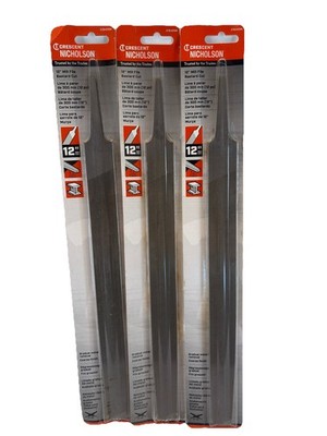 Crescent Nicholson General Purpose Mill Single Cut Bastard File 12'' 21842NN