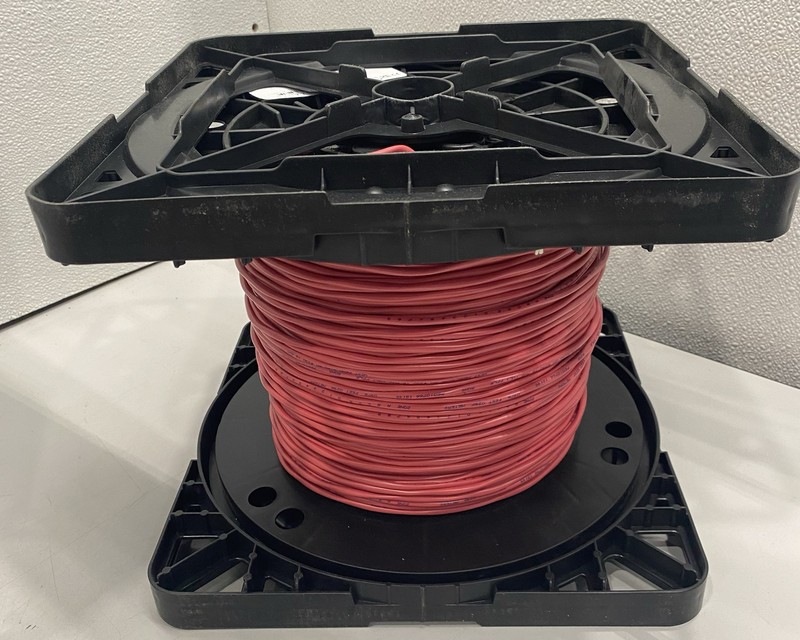 West Penn Wire 1000' 2 COND 16 AWG Red PVC Jacketed Wire D990RD1000