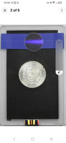 1880-CC $1 NGC/GSA HOARD MS 63 Morgan Silver Dollar W/ Box + COA