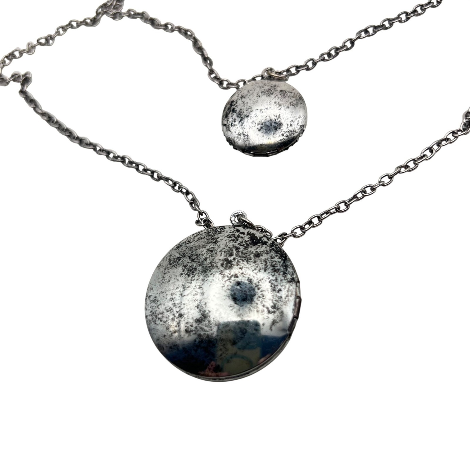 Aromatherapy Diffuser Double Locket Necklace 18" … - image 4