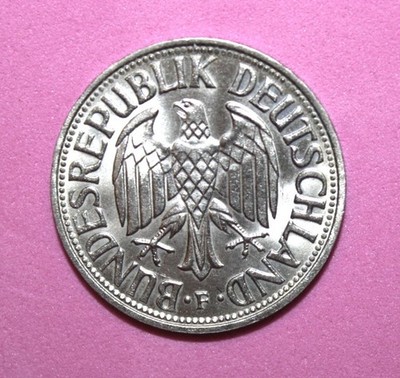 S1 - Germany 1 Mark 1967-F Brilliant Uncirculated Coin - Eagle *** Flawless