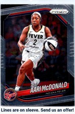 2025 Panini Prizm WNBA #10 Aari McDonald