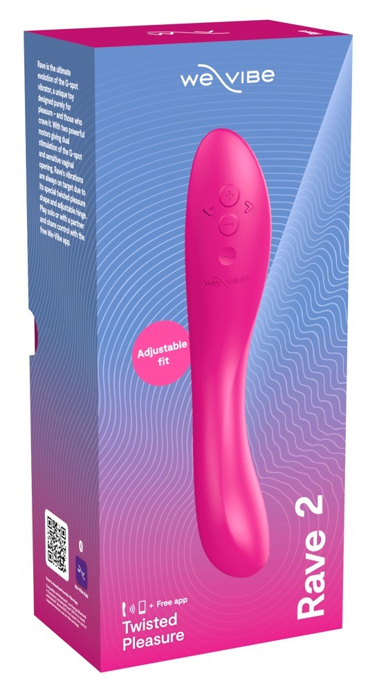 Rave 2 by We-Vibe Fuchsia – G-Spot Massagegerät – Dual Stimulation –