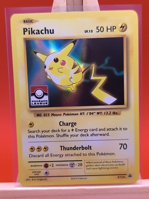 Pikachu XY202 Evolutions exklusive Liga Holo seltene Promo Pokémonkarte 