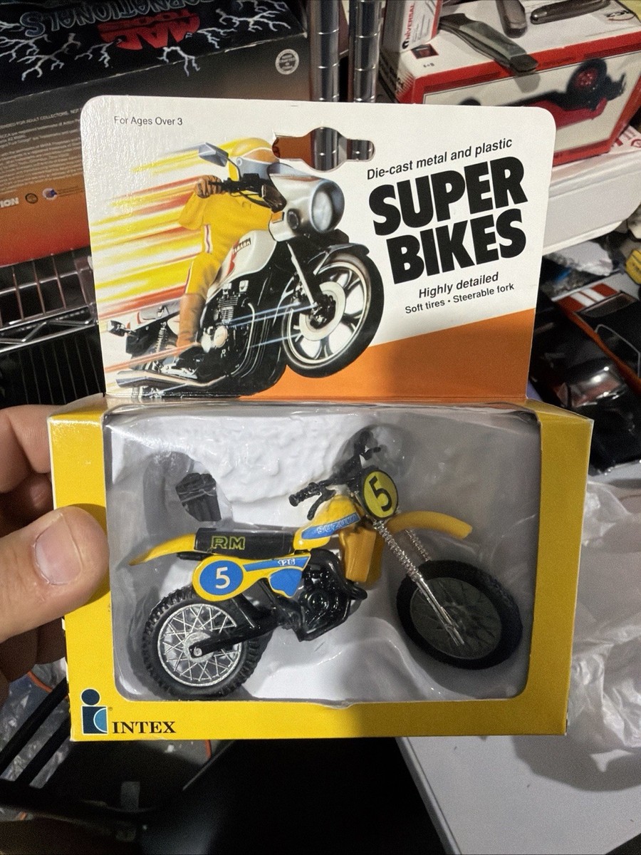 Super Bikes Suzuki RM125 Toy Motorcycle 1982 | eBay