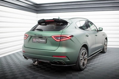 Maxton Design Diffusor Heckansatz passend für Maserati Levante Mk1 schwarz Hochg