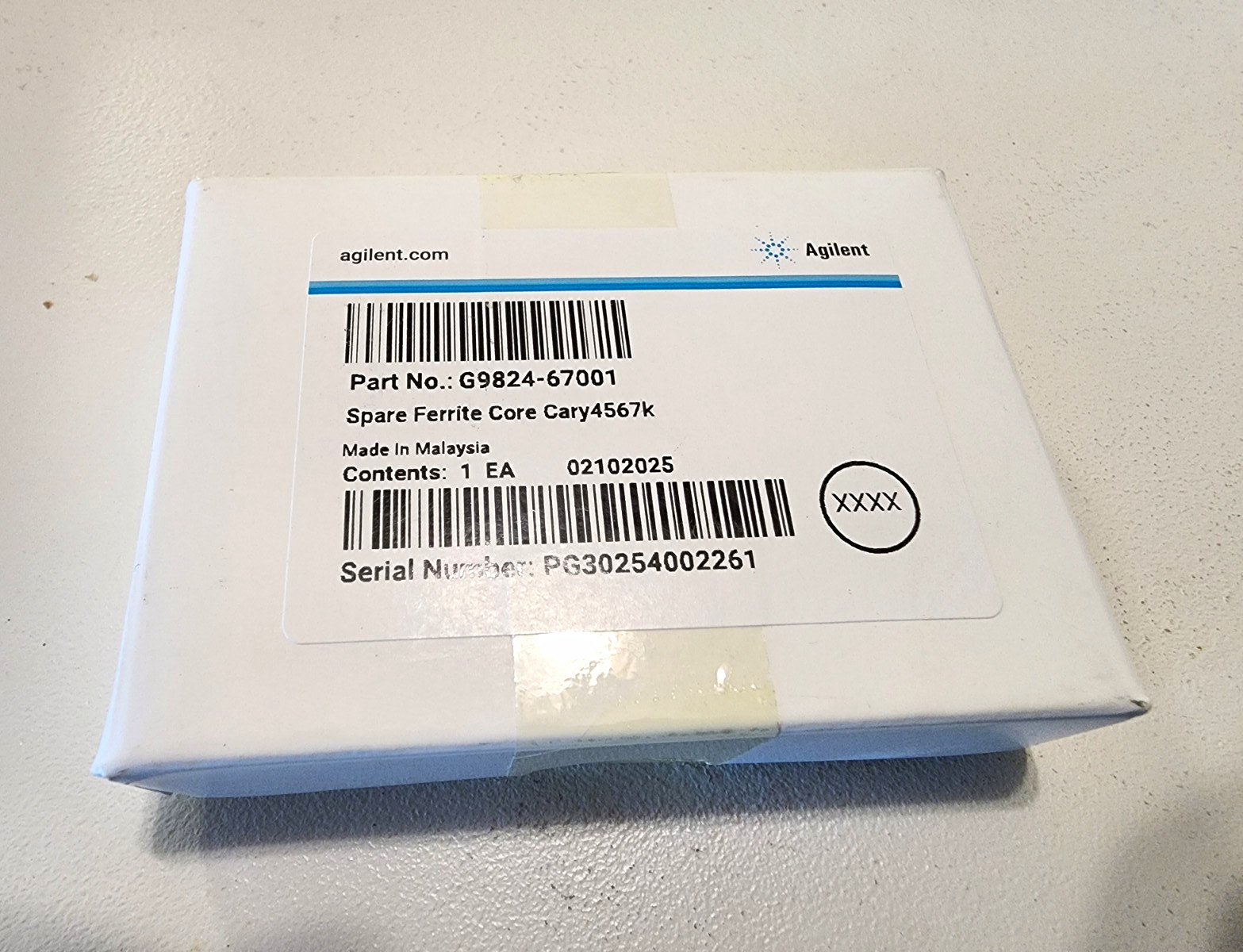 Agilent G9824-67001 Spare Ferrite Core Cary4567k, MPN G9824-67001