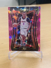 2024 Panini Select Bub Carrington #386 Pink  Cracked Ice Prizm  /99 Rookie RC