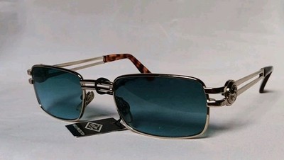 Kolob Sunglasses Silver 01 Blue Lenses 50 18-140 NWT