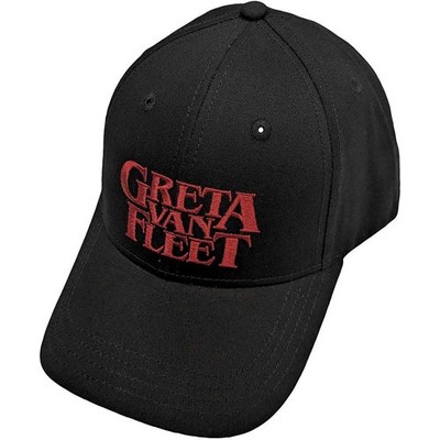 Greta Van Fleet Baseball Cap: Red Logo OFFICIAL NEU