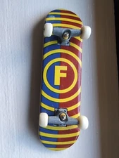 Vintage Tech Deck Skateboard Fingerboard Flip Psychedelic Swirl
