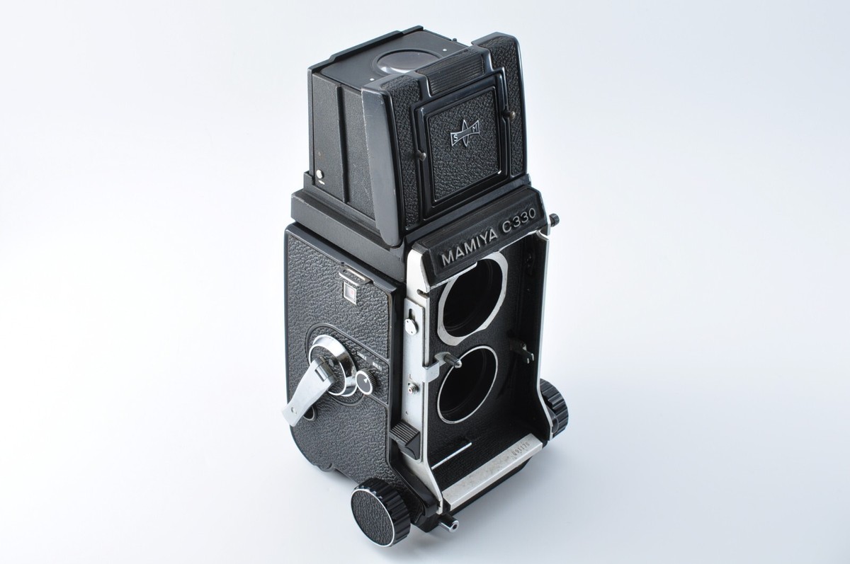 Exc+5] Mamiya C330 Pro F TLR Film Camera 80mm f/2.8 Blue Dot From