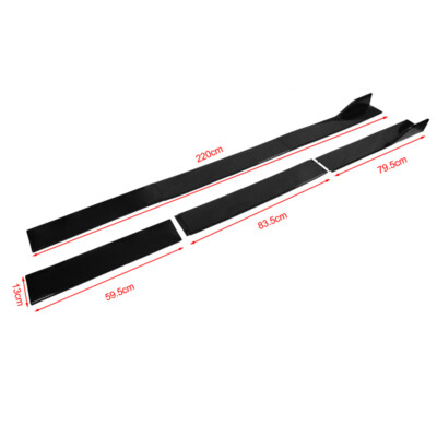 For 2006-2012 Subaru Legacy GT 86.6'' Side Skirt Splitter