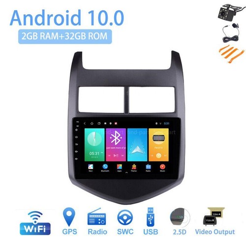 Radio estéreo de coche Android 12 9" para Chevrolet Aveo Sonic 2011-15 GPS NAVEGACIÓN BT - Imagen 1 de 6