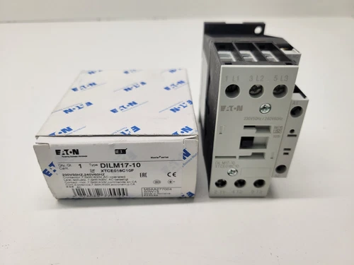 NEW OLD STOCK! EATON 230V CONTACTOR DILM17-10 XTCE018C10F