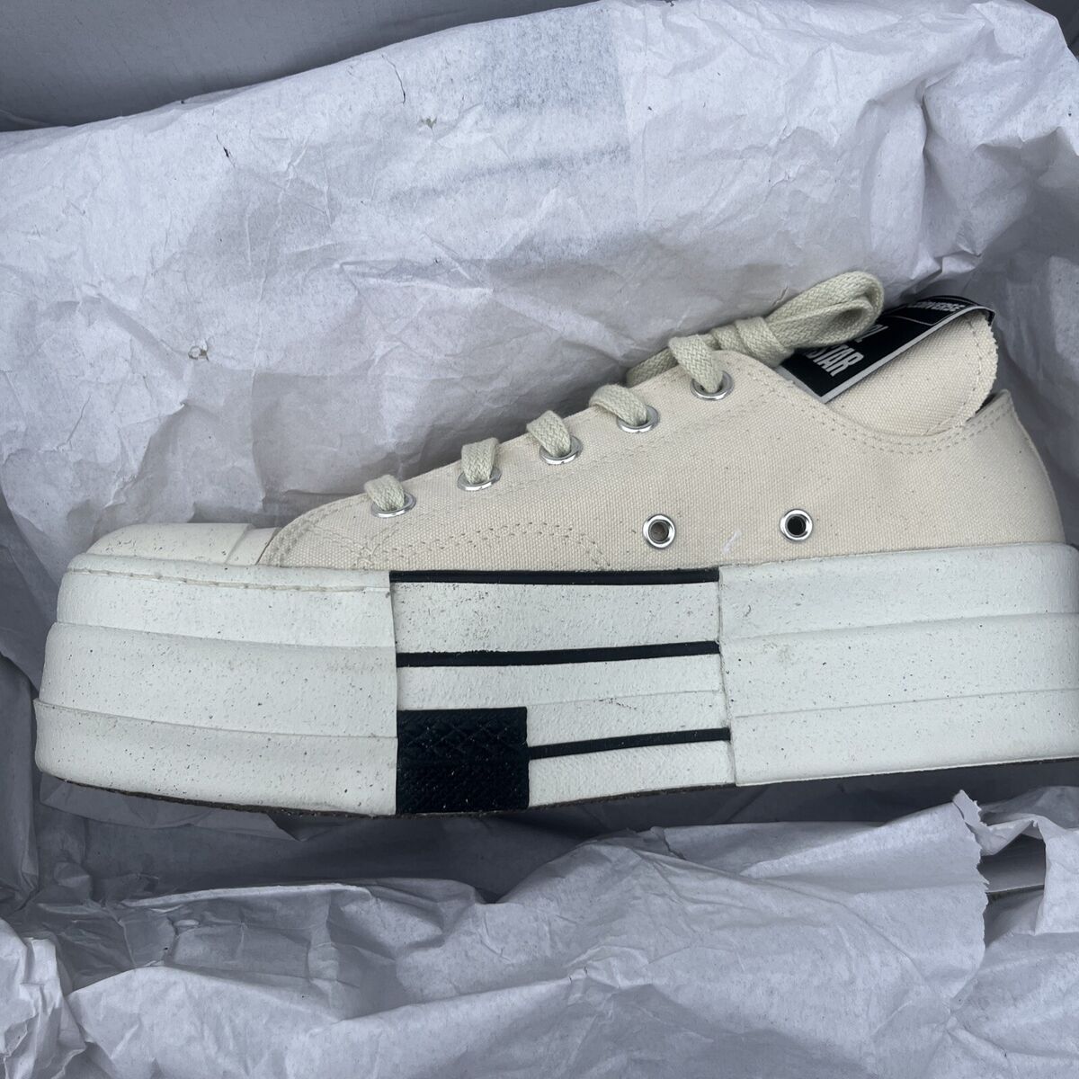 Size 6.5 - Converse Chuck 70 Low DRKSHDW DBL DRKSTAR x Rick Size 6.5 - Converse Chuck 70 Low DRKSHDW DBL DRKSTAR x Rick