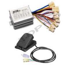 24V 350W Motor Speed Controller Throttle Pedal Electric Bicycle e Bike Go Kart